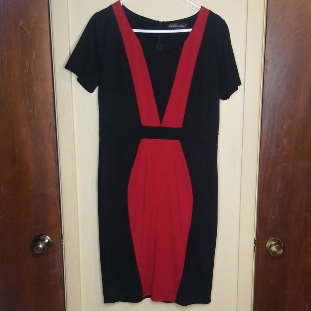 Color block dress